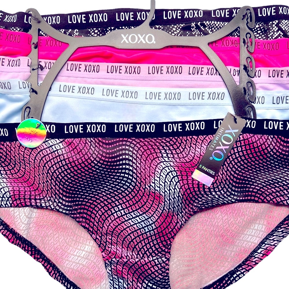 NWT Animal Print LOVE XOXO 5-Pack Underwear Panties